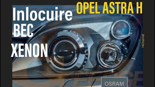 Inlocuire bec xenon d2s Opel Astra H/ xenon bulb change opel astra h