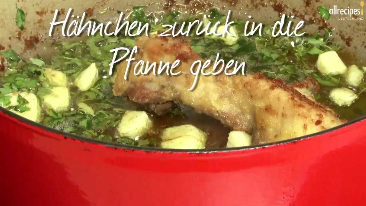 Spanisches Knoblauch Huhn | Video-Rezepte.info