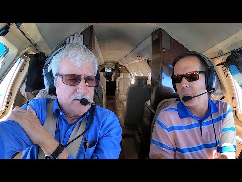 CESSNA CITATION XL Flight to Gunnison Colorado