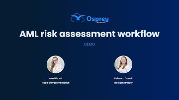 AML risk assessment workflow - Demo
