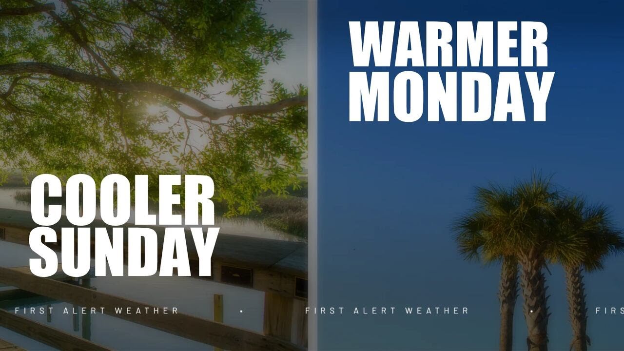 FIRST ALERT: 1 more cool day before warming up this week - YouTube