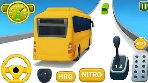 😱 Crazy Bus Mega Ramp Impossible Racing Bus Stunts Impossible Tracks 🔥 Android Gameplay Video