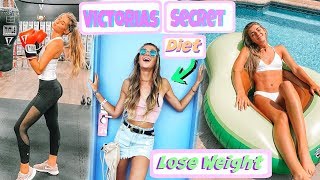 Trying The Victoria's Secret Model Diet & Workouts For a Week