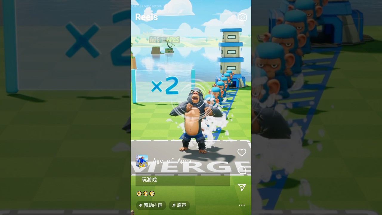 Must Play Mobile Game-Age Of Apes!🙉 