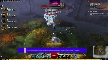 Guild Wars 2  Swampland Fractal   1 min  guide