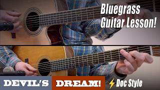 "DEVIL’S DREAM" – Bluegrass Guitar Lesson (Doc Watson Style)