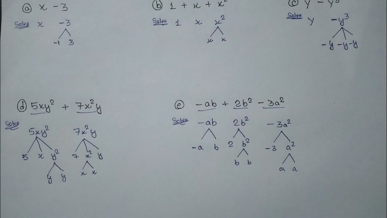 Exercise 12.1 Q2 (i) part - algebraic expressions class 7 - class 7 ...