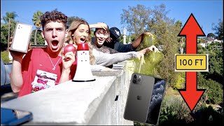 Last To Drop Their iPhone Wins New iPhone 11 | Zach Clayton