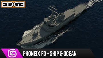 3Ds Max & Phoenix FD Tutorial - Ship in Ocean HD