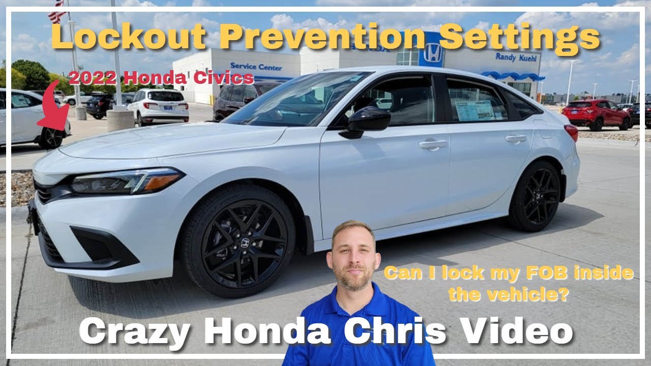 Lockout Prevention Settings on the 2022 - 2024 Honda Civics - YouTube