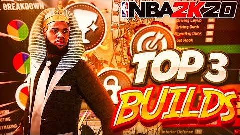 TOP 3 BEST BUILDS ON NBA2K20! HOW TO MAKE THE MOST OVERPOWERED GUARD, LOCK, & CENTER BUILDS!