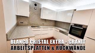 Köln Blanco Cristal Extra Granit Arbeitsplatten und Rückwände