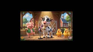Funny Animal Dance Song 🐷🐔 | Farm Music Video for Kids
