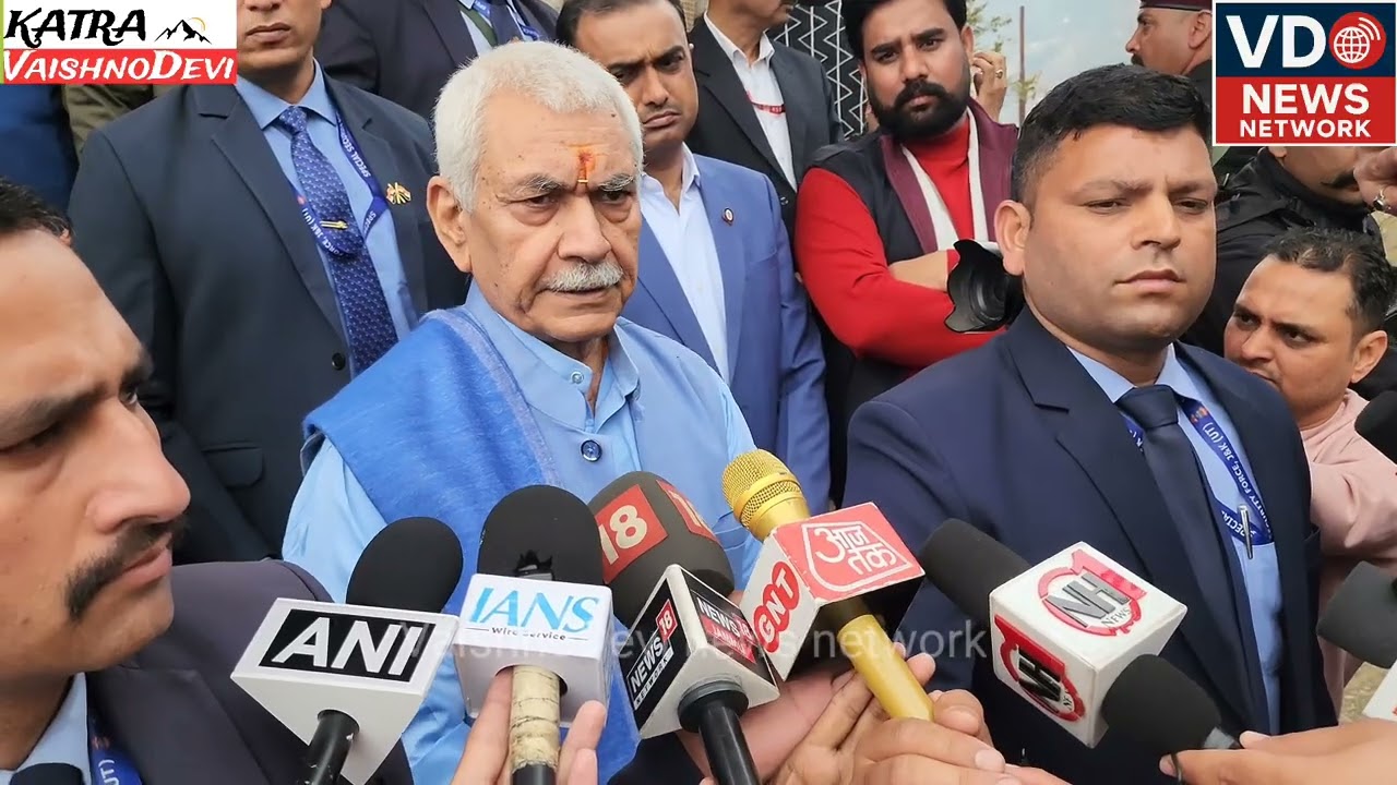 shankaracharya के उद्घाटन केलिए पहुंचे LG मनोजसिन्हा Shrine Board ने फिर से निर्माण कार्य शुरू कराया