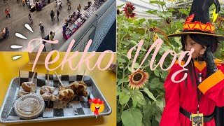 tekko vlog | pictures + food + hauls + cosplays + more!