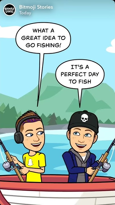 Snapchat Bitmoji Stories: S2 E2 Fishing Jackpot - YouTube