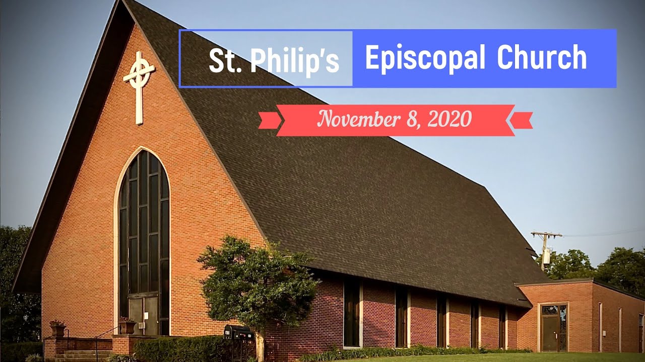 St Philip's Episcopal Church Nashville Nov 8, 2020 YouTube