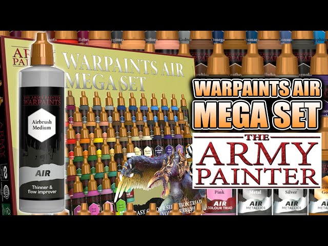 Warpaints Fanatic: Mega Paint Set, Accessories
