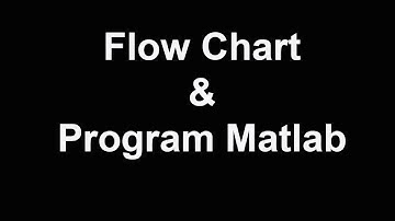 Flow chart dan Program Matlab