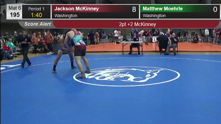 721 Junior 195 Mat 6 Jackson McKinney Washington M...