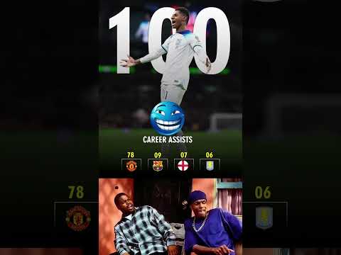 Marcus Rashford Now Has Provided 100th Career Assists Rashford Manunited Barcelona Astonvilla