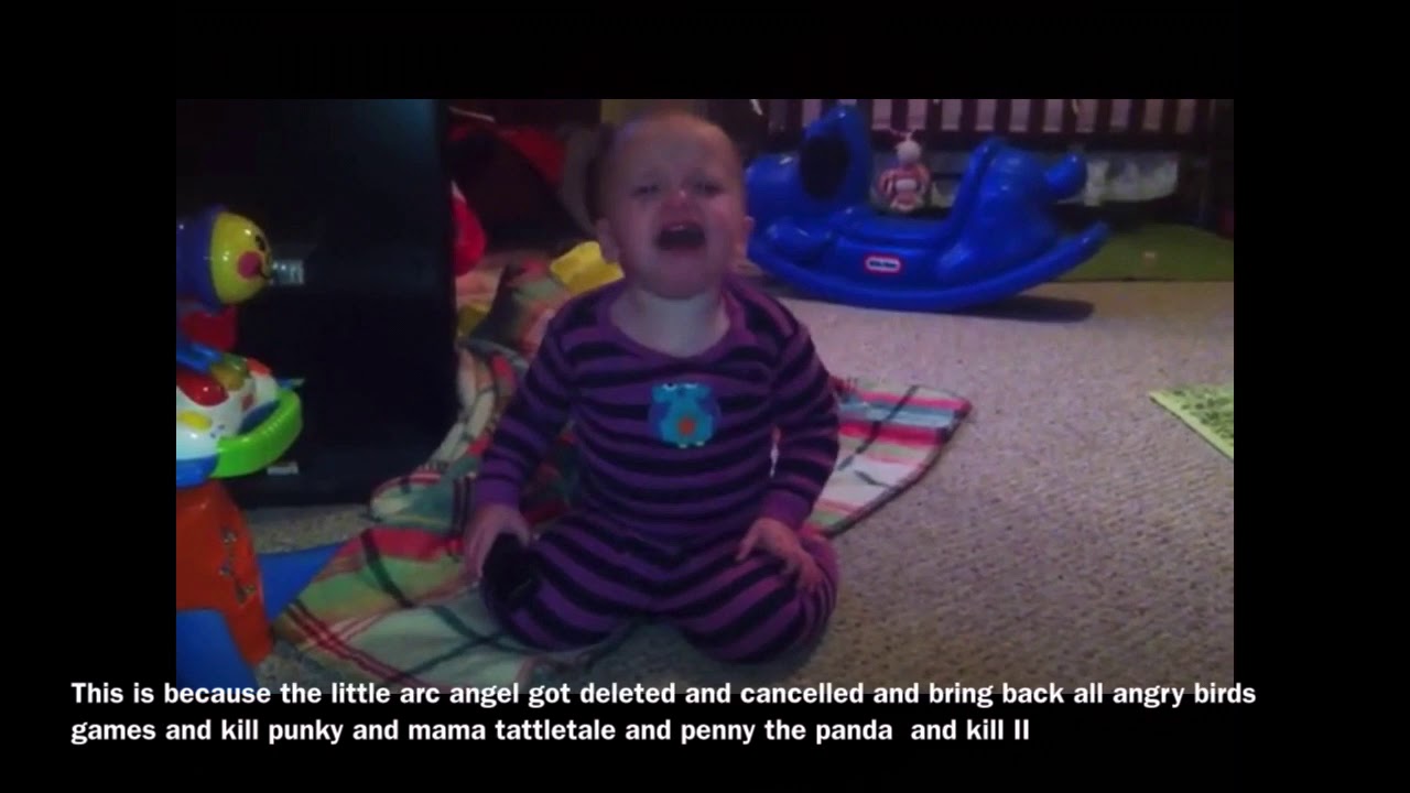 Jayden has a tantrum because little arc angel got deleted and we killed