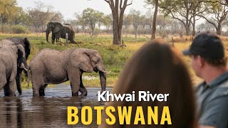 Mokoro Bootsfahrt am Mbudi Camp 🌿 Khwai River in Botswana | Moremi Okavango Delta