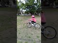 Me riding a two wheeled 🚲 bike