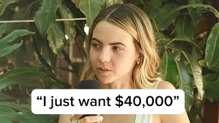 Bobbi Althoff Asking Celebs For Money Compilation 😂