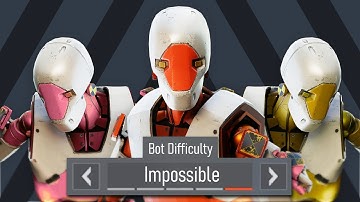 I played BOT ROYALE on the HARDEST DIFFICULTY in Apex Legends!