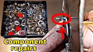 Padlock Component Repair 🔩| Restoring Internal Lock Parts | ASMR