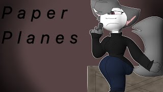 -Paper Planes meme- (FlipaClip Animation) Piggy 2 ft.Willow