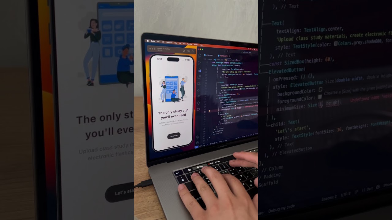 Flutter Education App UI 🚀