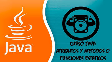 Curso Java #27 - Atributos y métodos o funciones estáticos