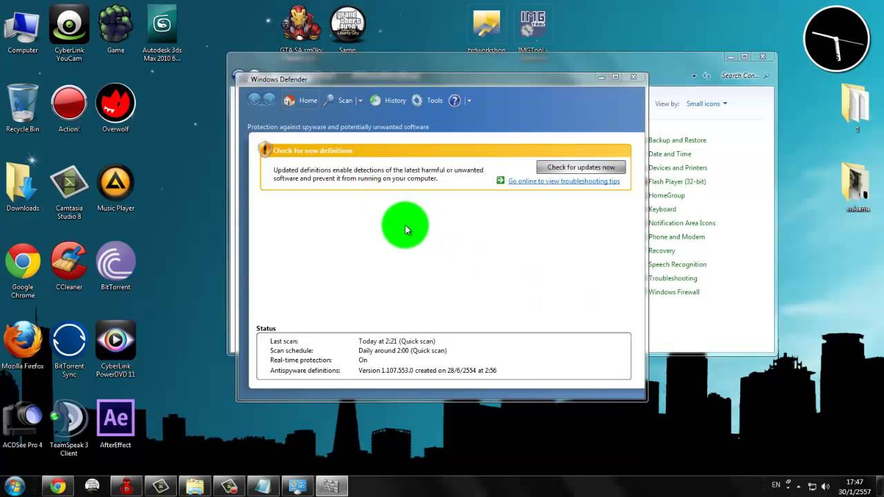 สแกน ไวรัส windows 7 2022 New วิธีแสกนไวรัส windows7