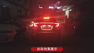 トヨタ CHR C-HR テールランプ  貫通式テール追加 全LED 流れる ウインカー デモンストレーション機能