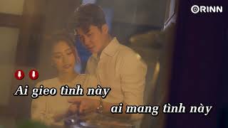 KARAOKE | Bạc Phận (Orinn Lofi) -  K-ICM ft. JACK | Beat Chuẩn