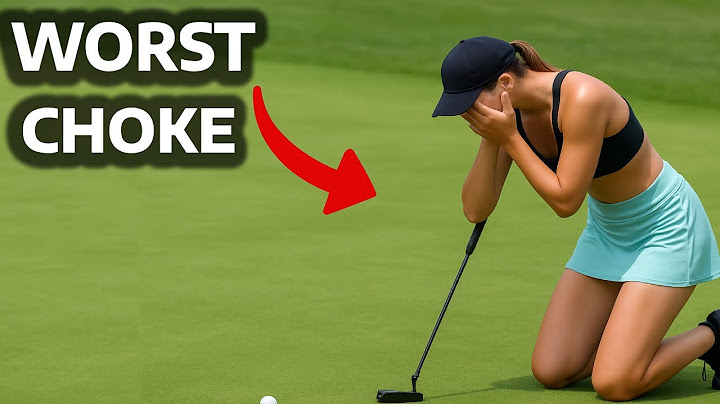 15 Biggest Chokes in Golf History