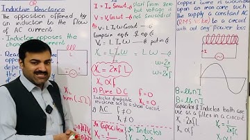 Unit15 || Alternating Current || Lecture 6b Inductive Reactance || Physics || MDCAT || ETEA # Viral