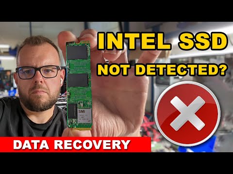 Fix Intel SSD not detected or showing up - Easy recovery