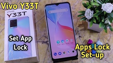 How To Set App  Lock in Vivo Y33T Vivo Y33T Me Apps Lock Keise Lagaen, Apps Lock Set-up in vivo
