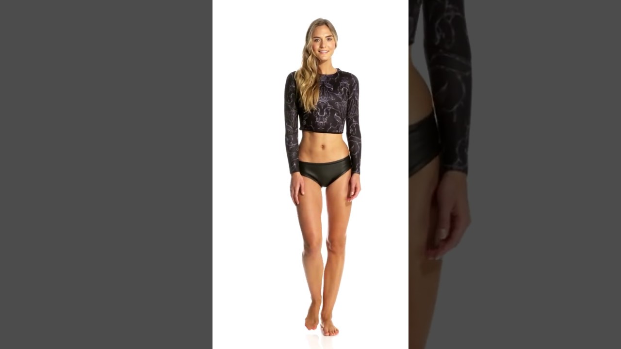 Saltbeat 2mm Neoprene Daira Crop Top | SwimOutlet.com