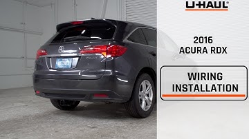 2016 Acura RDX Trailer Wiring Harness Installation