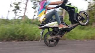 Tes honda beat pake roller 9 gram