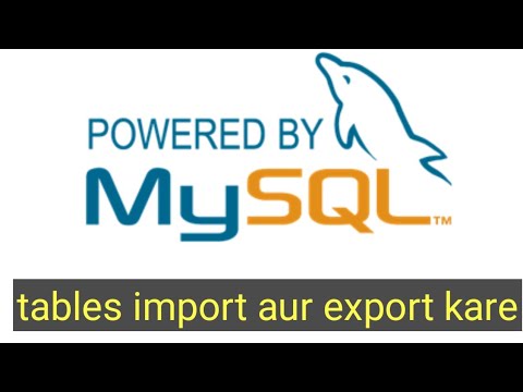 how to create dumb file | MySQL workbench | creating dumb file in mysql