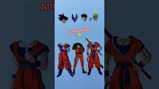 Goku vs Naruto vs Gohan Edit ⚡ Unexpected Winner #dragonball #anime #naruto #shorts #fyp