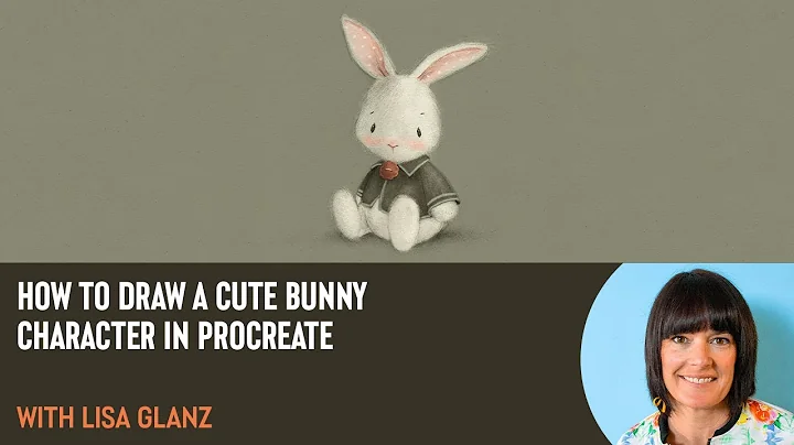 How to Draw a Cute Bunny Character in Procreate wi...