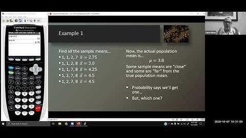 Chapter 6.3:  Estimators and Sampling Distributions