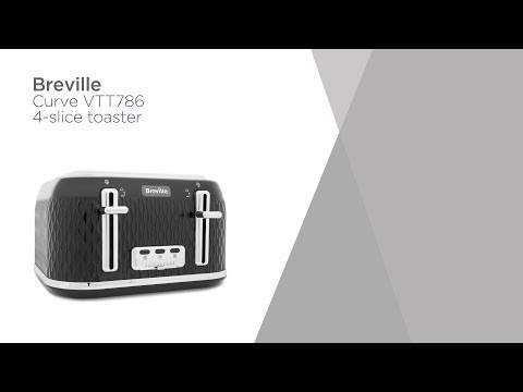Breville Curve VTT786 4-Slice Toaster - Black | Product Overview | Currys PC World