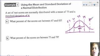 Algebra 2 Lesson 80 Finding the Normal Distribution